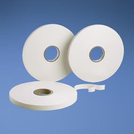 PANDUIT Foam Tape, Rubber, Wh, 1/32" x 1"x7yd P32W2R1-100-7
